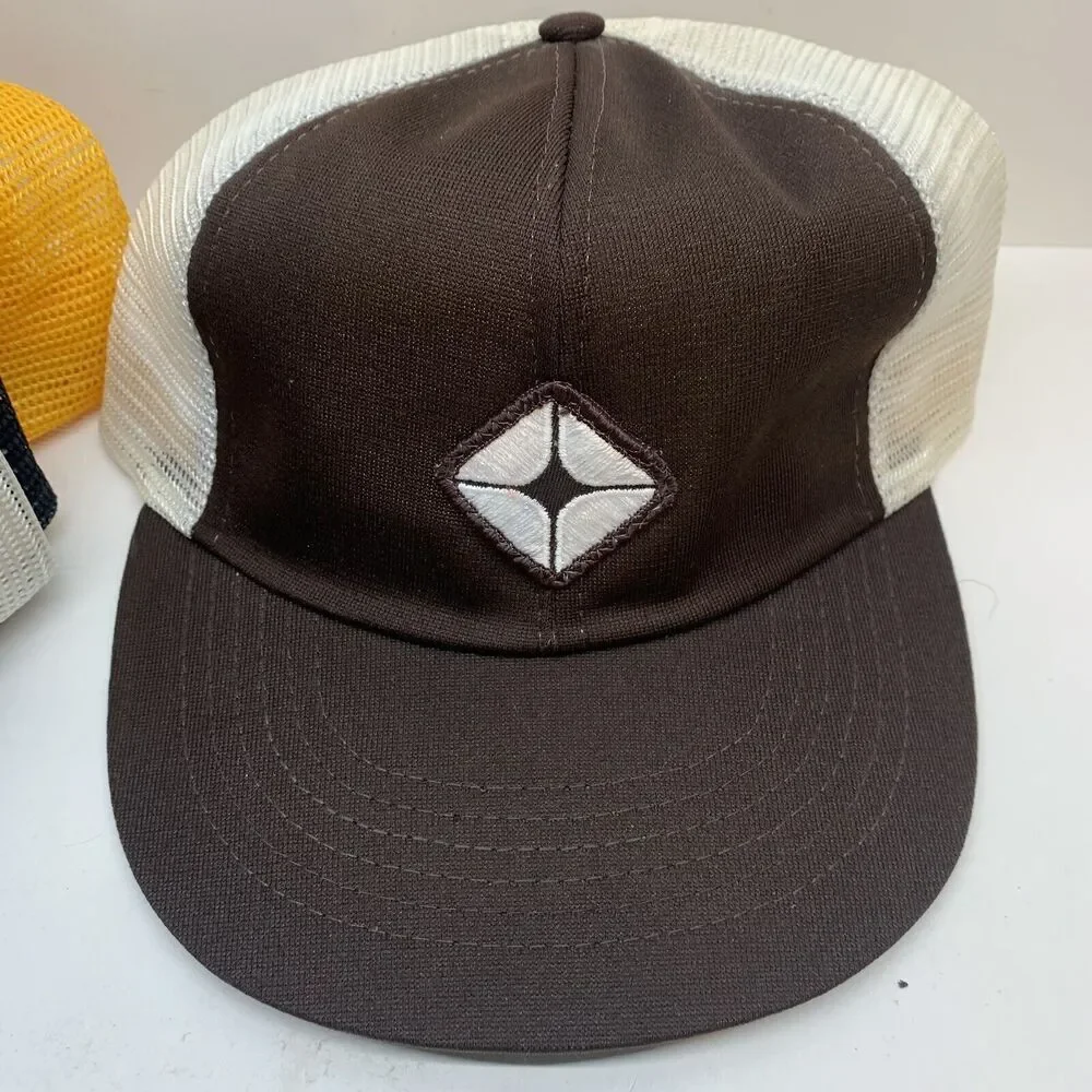 Vintage Trucker SnapBack Hats -Lot of 4 - Picture 5 of 8